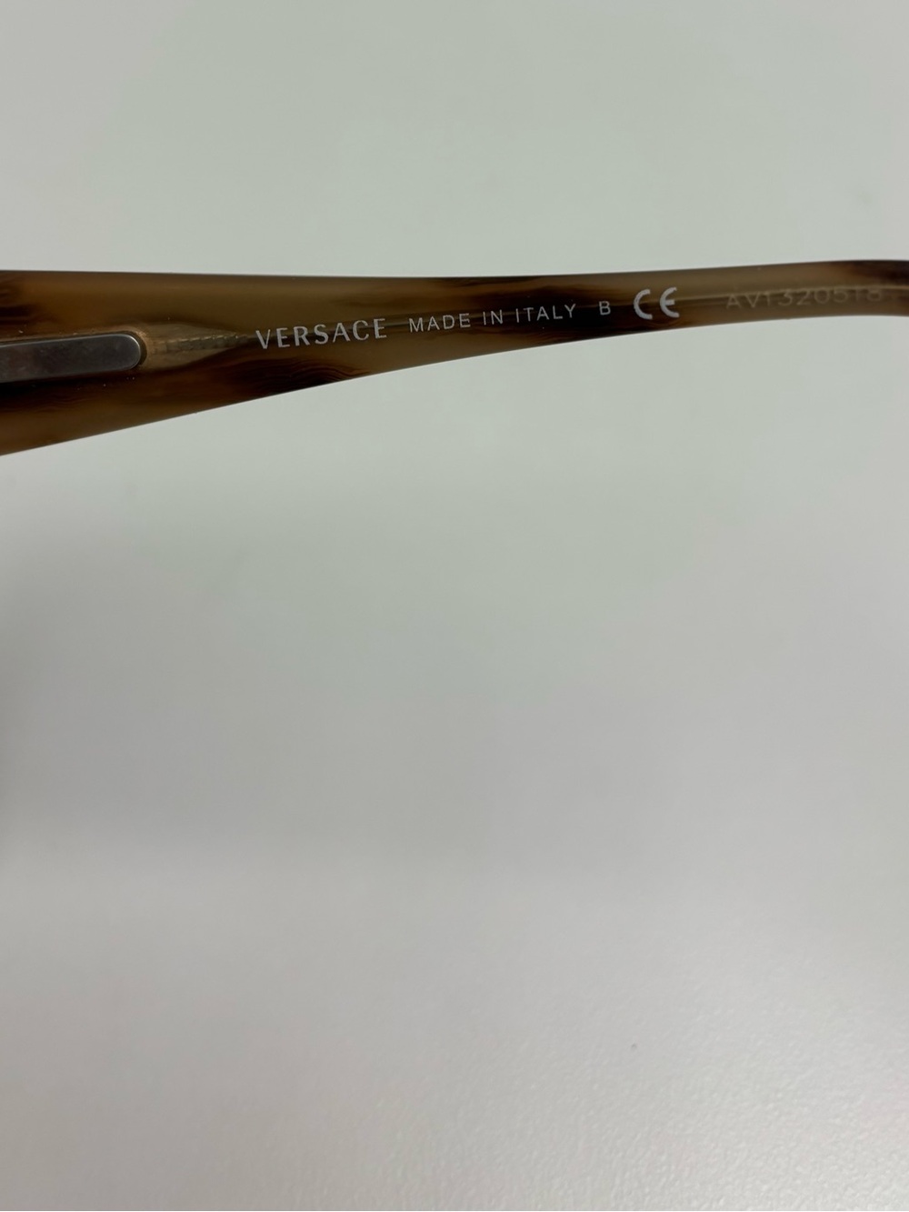 Versace Mod 3091-B Burgundy Rectangular Eyeglasses Frames - Picture 7 of 7